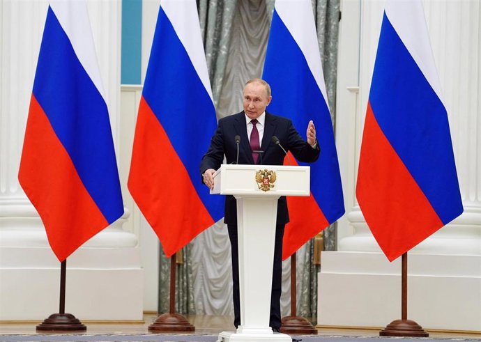 El presidente ruso, Vladimir Putin