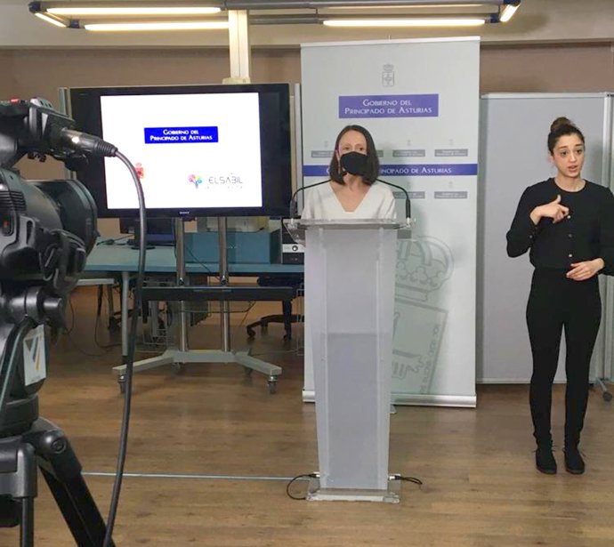 La portavoz del Gobierno del Principado, Melania Álvarez