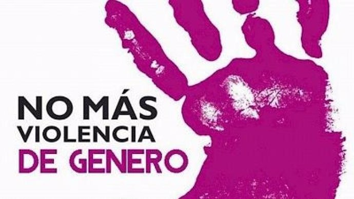 Cartel contra la violencia de género