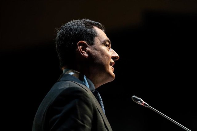 El presidente de la Junta de Andalucía, Juanma Moreno, en una foto de archivo.