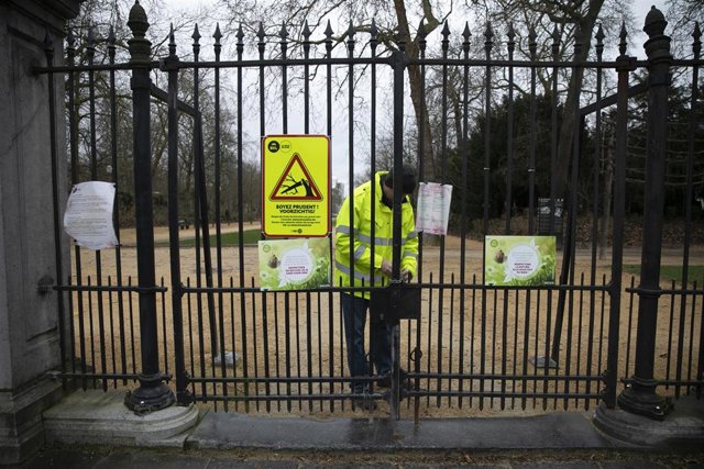 Preparativos en Bruselas ante la llegada de la tormenta Eunice