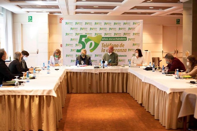 Rueda de prensa por el 50 aniversario del Teléfono de la Esperanza