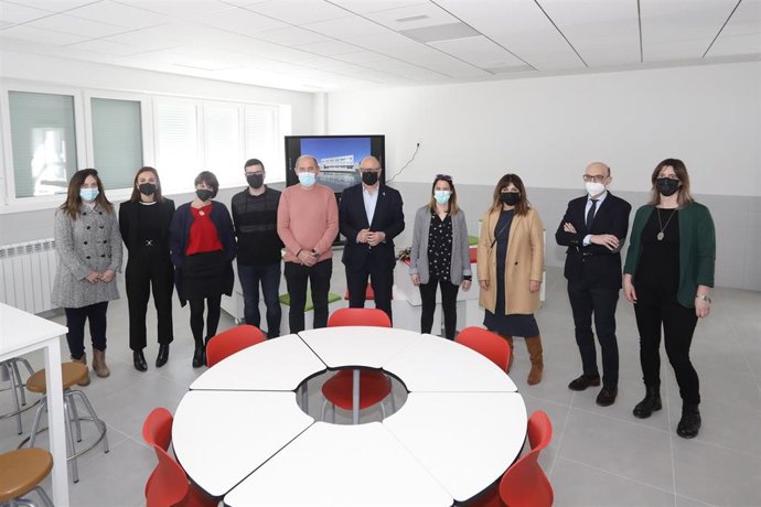 Inauguración del IESO de Aoiz.