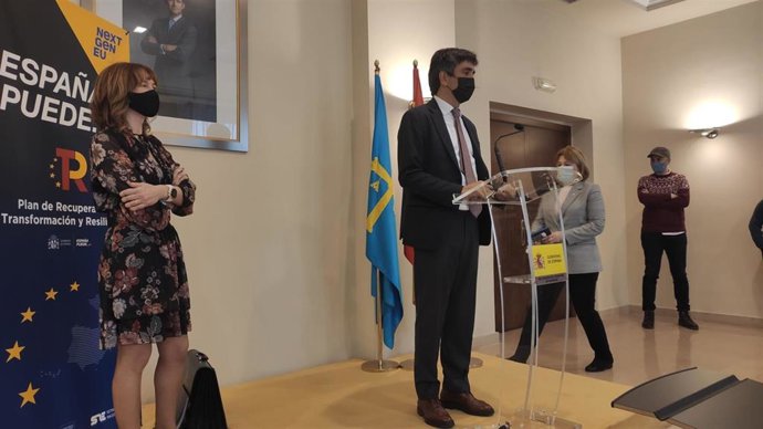 Gonzalo García, en rueda de prensa