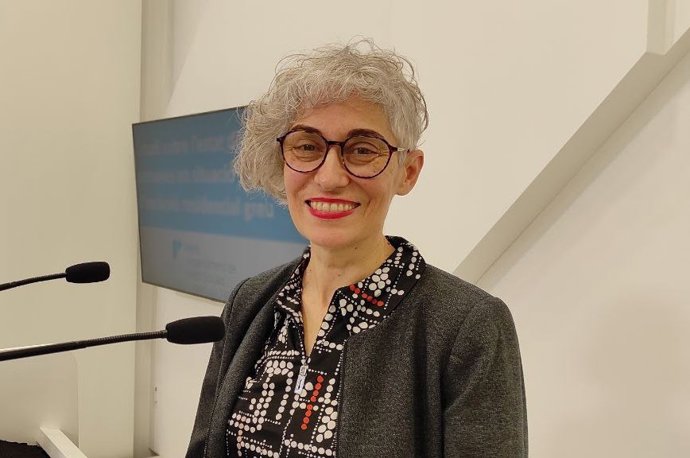 La portavoz de Unidas Podemos en el Consell de Mallorca, Magdalena Gelabert.