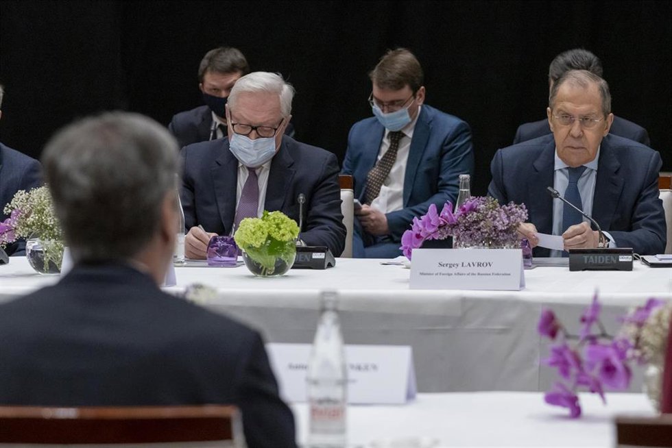 Reunion en Ginebra entre Antony Blinken y Sergei Lavrov