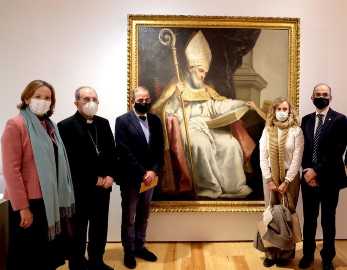 Archivo - El San Isidoro pintado por Murillo puede contemplarse en la exposición 'Imago Mundi' de la US en el Centro de Iniciativas Culturales (Cicus).