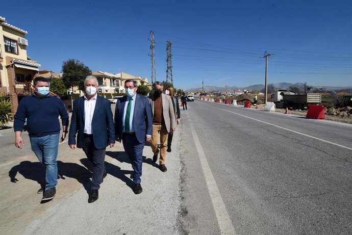 Visita de la Diputación de Granada a Atarfe