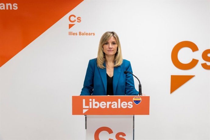 La coordinadora autonómica de Ciudadanos en Baleares, Patricia Guasp.