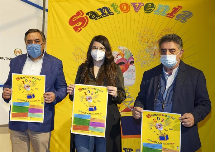 Presentación de los carnavales de Santovenia de Pisuerga.