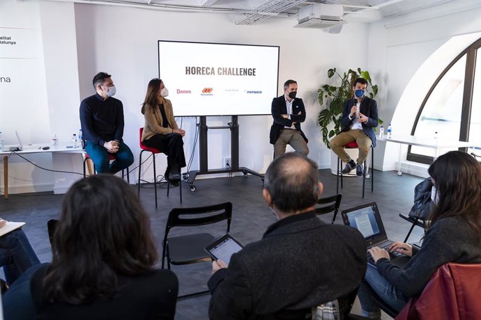 Moment de la presentació de la segona edició d'Horeca Challenge