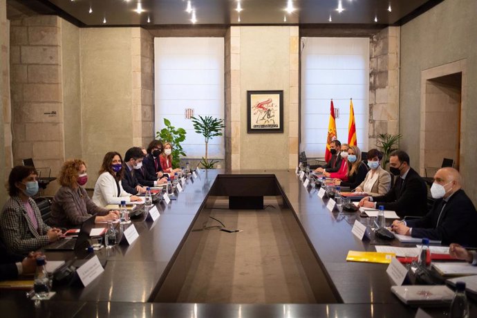 Reunión de la Comisión Bilateral entre la Generalitat y el Gobierno central.