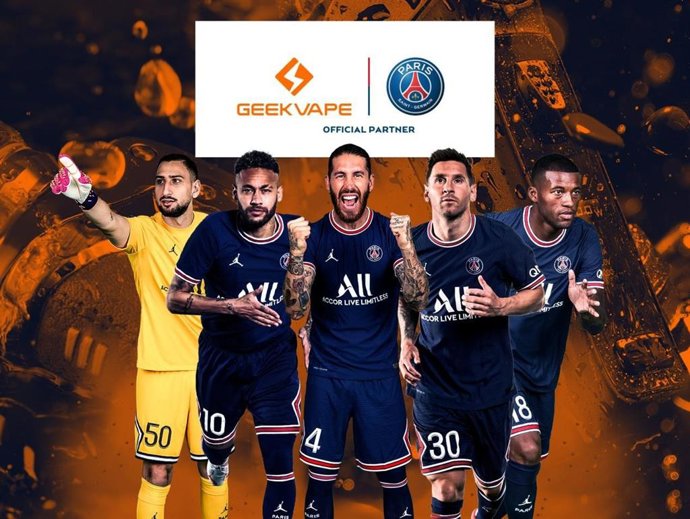 (GEEKVAPE And Paris Saint-Germain Announced Official Partnership On July 23Rd, 2021)