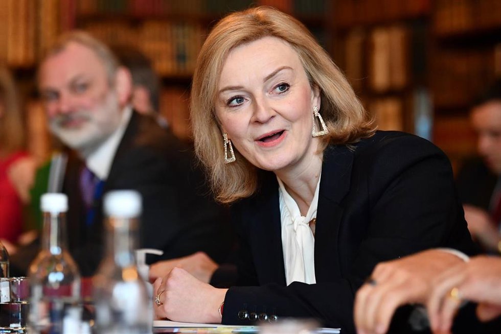Archivo - La ministra de Exteriores de Reino Unido, Liz Truss. 