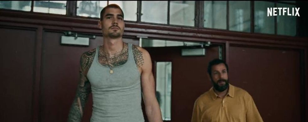 Juancho Hernangómez protagoniza 'Garra', la nueva película de Netflix de Adam Sandler y LeBron James