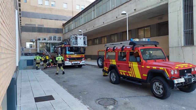 Archivo - Simulacro de emergencia Jaén