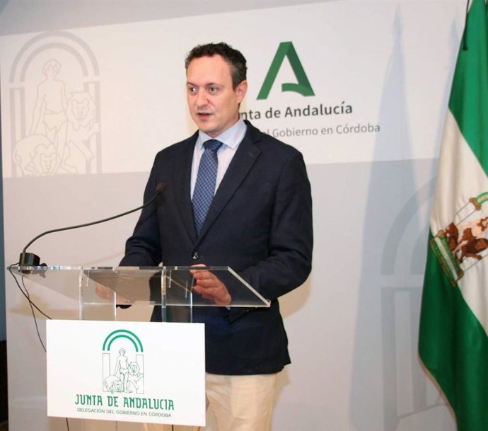 El delegado de Agricultura, Ganadería y Pesca, Juan Ramón Pérez.