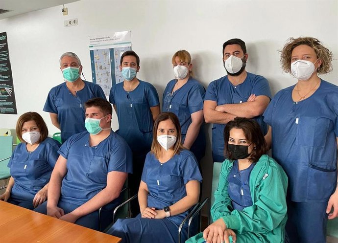 Equipo de la unidad del Hombro de Traumatología del San Agustín.