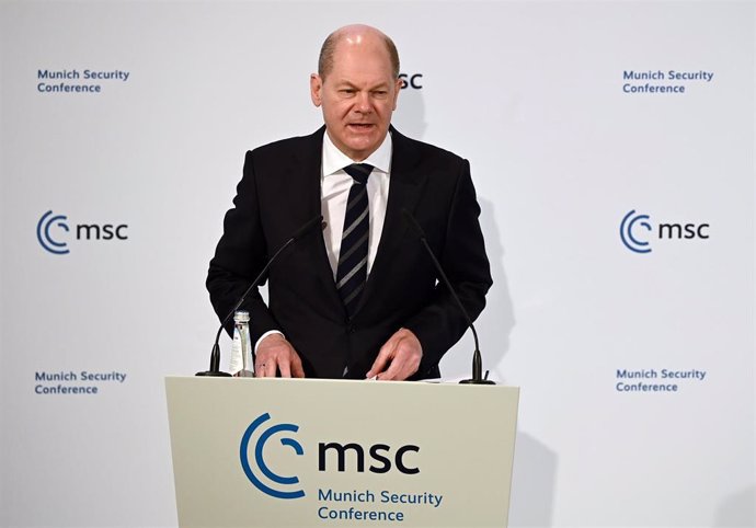 El canciller alemán, Olaf Scholz