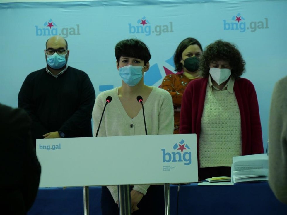 La portavoz nacional del BNG, Ana Pontón, ha reiterado este sábado la petición de que se retome la búsqueda de los 12 marineros desaparecidos tras el naufragio del barco 'Villa de Pitanxo' frente a las costas de Canadá