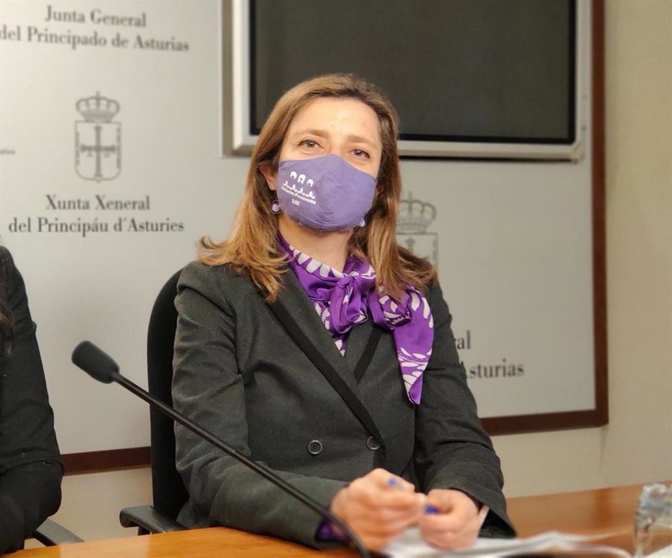 La portavoz de Somos Oviedo, Ana Taboada.