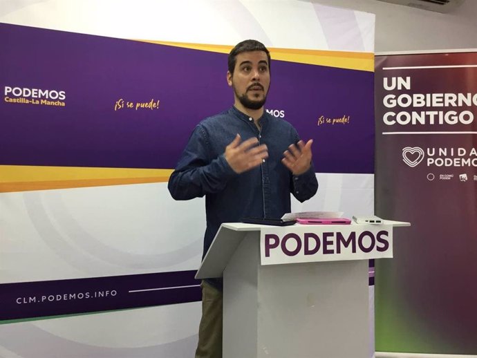 Archivo - El Coordinador Autonómico de Podemos, José Luis García Gascón