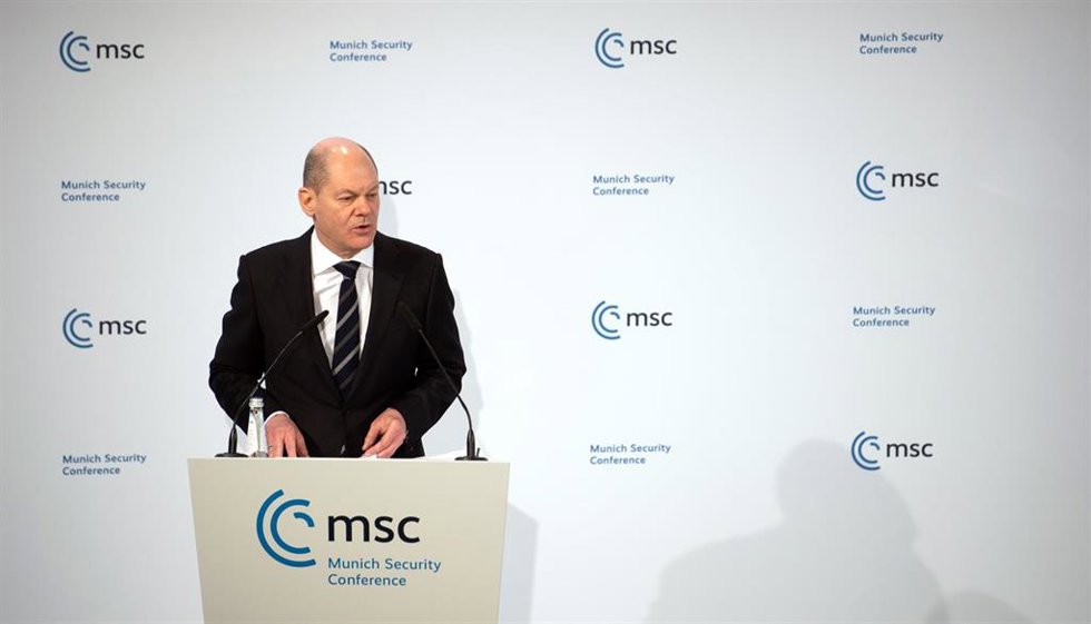El canciller de Alemania, Olaf Scholz 