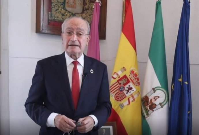 El aclalde de Málaga, Francisco de la Torre