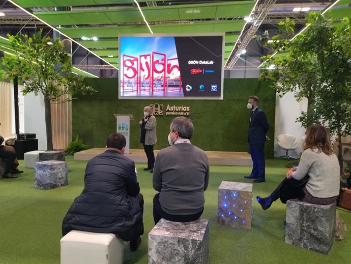 Archivo - Presentación en Fitur (Madrid) de Gijón Data Lab