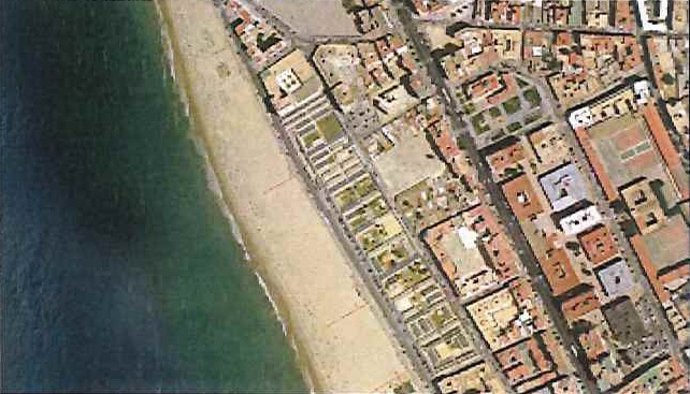 Vista aérea de Cádiz