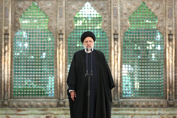 El presidente de Irán, Ebrahim Raisi 