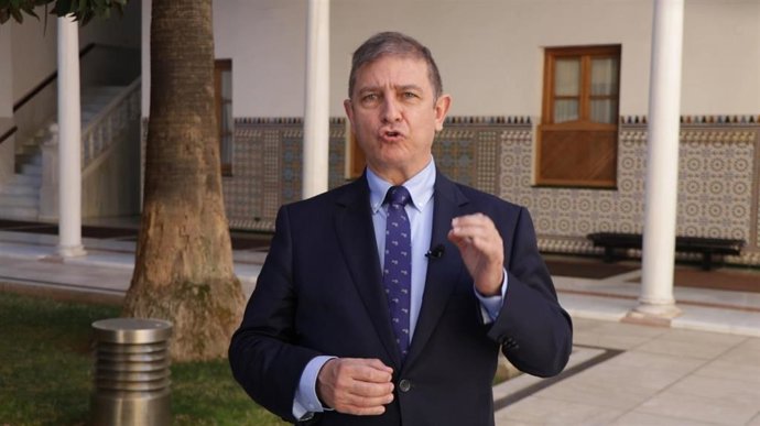 El diputado de Vox en Andalucía por Málaga y portavoz en la Comisión de Agricultura, Ganadería, Pesca y Desarrollo Sostenible en el Parlamento de Andalucía, Eugenio Moltó