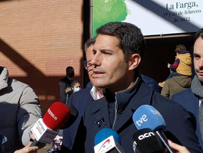 El portavoz del grupo de Cs en el Parlament, Nacho Martín Blanco