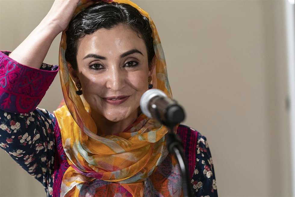 La embajadora de Afganistán en EEUU, Adela Raz