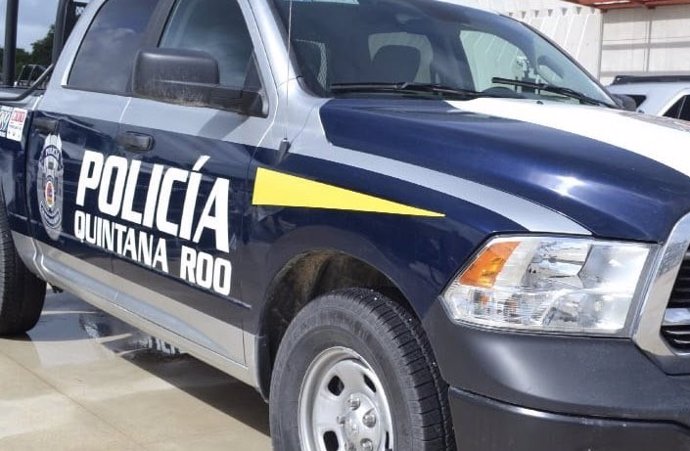 Policía estatal de Quintana Roo, en México