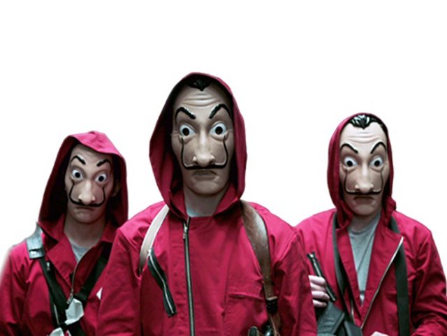 Archivo - Este Carnaval volveremos a ver numerosos atracadores de la banda más famosa de la pequeña pantalla, 'La casa de papel'