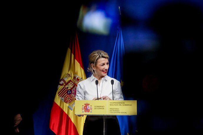 La vicepresidenta segunda y ministra de Trabajo y Economía Social, Yolanda Díaz