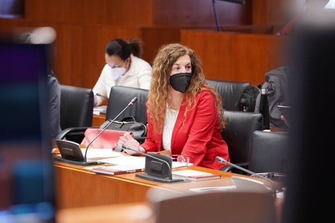 La parlamentaria de Ciudaanos en las Cortes de Aragón, Beatriz Acín,