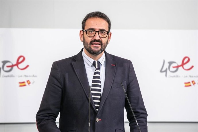 El secretario de Organización del PSOE de C-LM, Sergio Gutiérrez