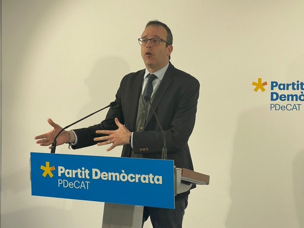 El secretario general adjunto del PDeCAT, Marc Solsona