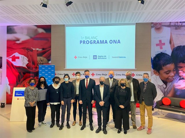 Creu Roja, Agbar y Tandem Social presentan el primer balance del programa Ona