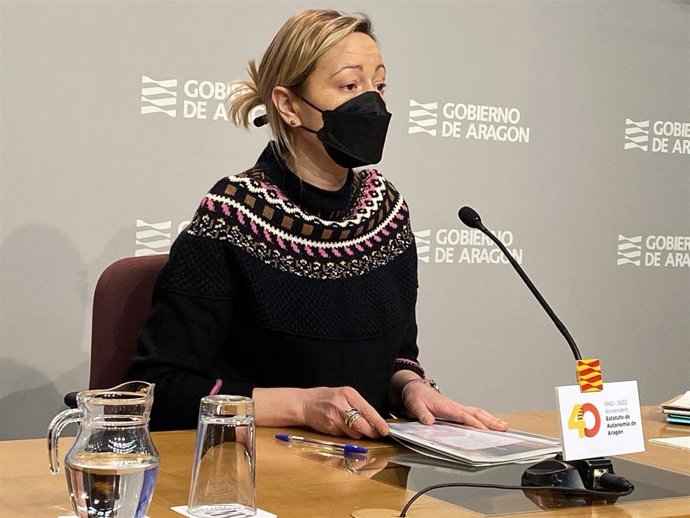 La consejera de Economía del Gobierno de Aragón, Marta Gastón.