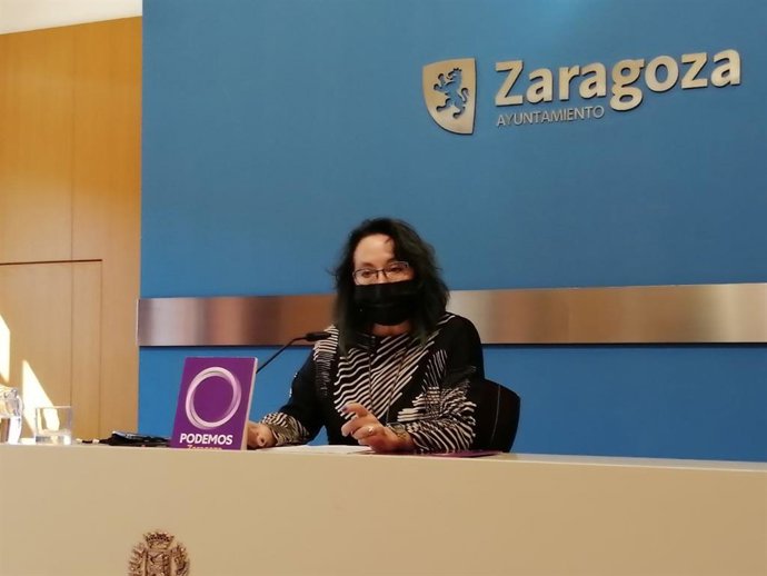 La concejala de Podemos en el Ayuntamiento de Zaragoza, Amparo Bella,