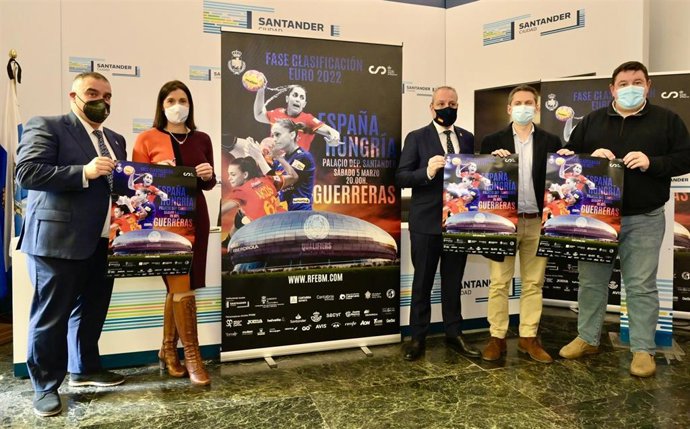 Presentación del partido de clasifición para el Europeo de 'Las Guerreras' frente a Hungría