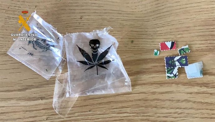 LSD intervenido por la Guardia Civil