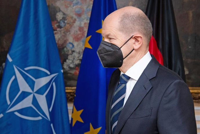 Imagen de archivo del canciller de Alemania, Olaf Scholz