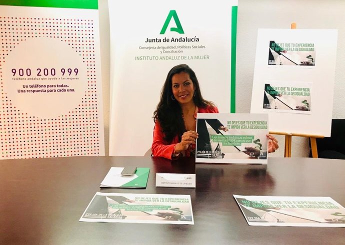 La asesora de programa del Instituto Andaluz de la Mujer (IAM) en Huelva, María Martín.