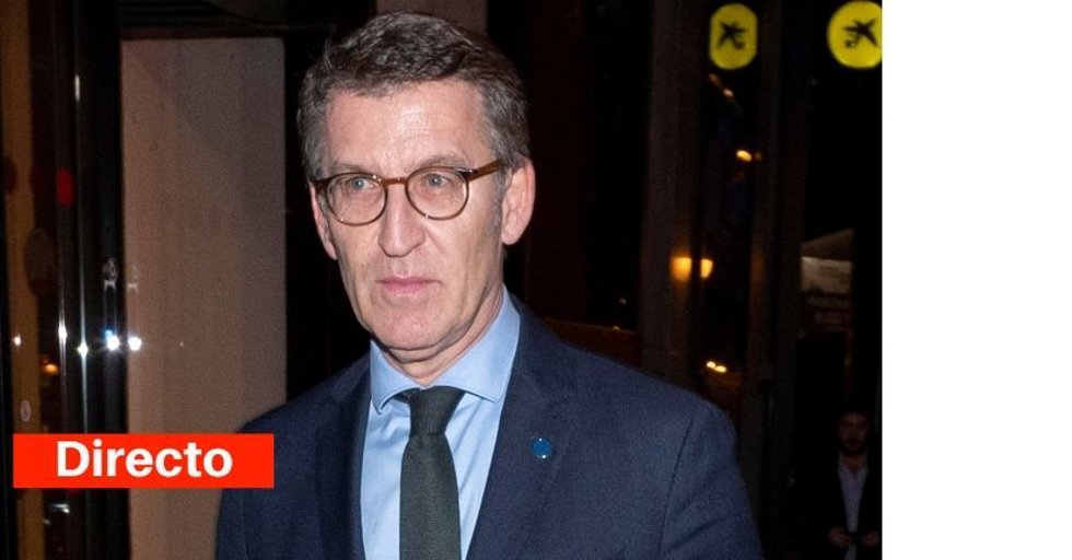 El presidente de la Xunta de Galicia, Alberto Núñez Feijóo