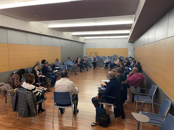 Reunión entre el área de Movilidad del Ayuntamiento de Palma y el sector del taxi.