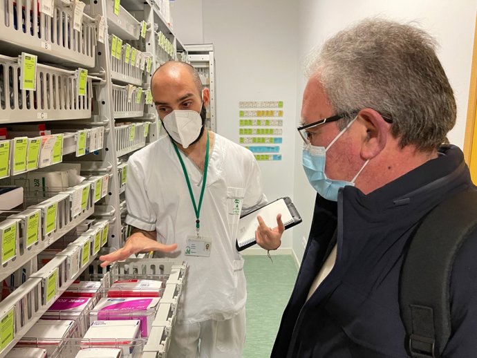 Dependencias del Hospital de Alcaudete.